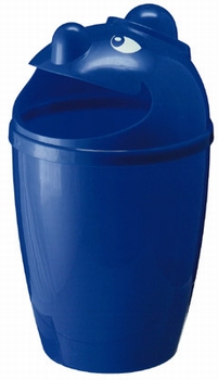 Afvalbak 75L "clown" - BLAUW