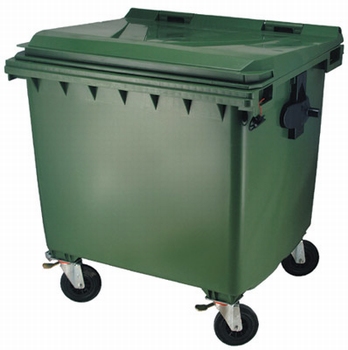 Container 770L 136x77x133cm - GROEN