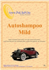 Car Wash en Wax.  Milde autoshampoo 5L