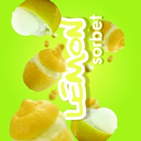 Maxi Lemon Sorbet  155gr.- 243ml.