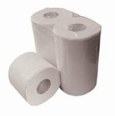 Toiletpapier 50% cellulose 2-laags wit gewaffeld / 40 rollen
