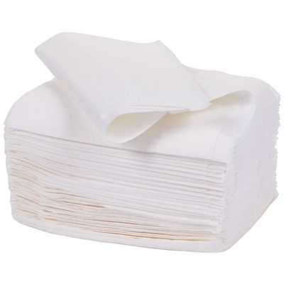 Wypcell pluisarme doekjes wit 33x31 cm pakje 56 stuks