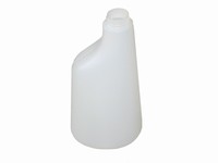 Fles 600 ml in polyethyleen met schaalverdeling