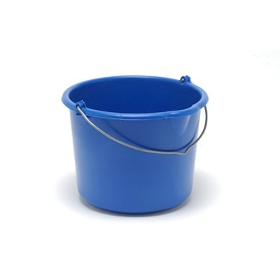 Emmer - rond - 12 l - BLAUW