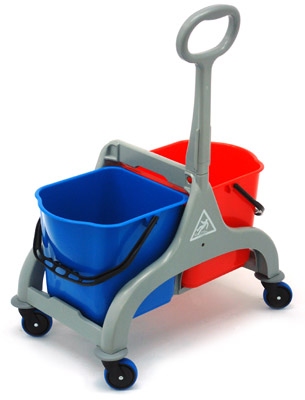 MopCar 2 - 2 x 15 l - BLAUW/ROOD