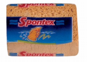 Spons Spontex nr 4 - Droog (115x83x31mm) - Nat (144x101x31mm