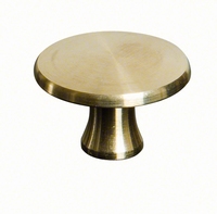 Dekselknop van messing - groot model