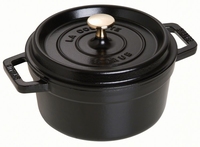 Ronde Cocotte 20 cm - zwart