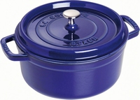 Ronde Cocotte 26 cm - donkerblauw