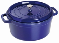 Ronde Cocotte 28 cm - donkerblauw