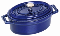 Ovale Cocotte 11 cm - donkerblauw