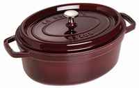 Ovale Cocotte 29 cm - aubergine