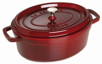 Ovale Cocotte 29 cm - grenadine