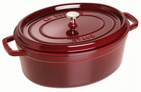 Ovale Cocotte 31 cm - grenadine