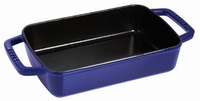 Rechthoekige ovenschotel - 30 x 20 cm - donkerblauw