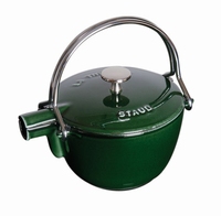 Ronde theepot - basilicum