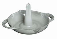 Verticale roaster 24 cm - grafietgrijs