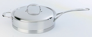 Atlantis lage sauteuse met deksel 28 cm