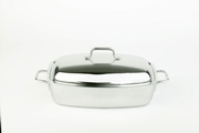 Apollo ovale kookpot met hoog deksel 32 x 21 cm