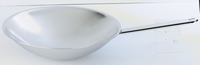 Wok 36 cm - ronde bodem
