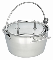 Confituur-/zeevruchten-/kreeftenpot 30 cm