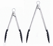 Serveertang (met nylon antikleef) - zwart - 24 cm