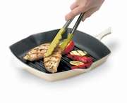 Serveertang (met silicone) - appelgroen - 24 cm
