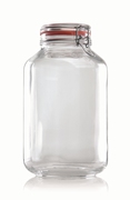 Bokaal beugel rond 4000ml + ring Per set van 6st.