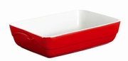 WAVE BRAADSLEDE RECHTH 17X11CM ROOD PYREX 305