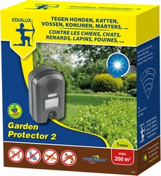 Garden Protector 2:  Verjaagt met geluid en flits tot 200m²
