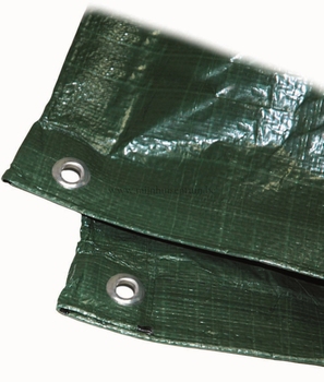 DEKZEIL  3X4M - GROEN 10 ST/PC