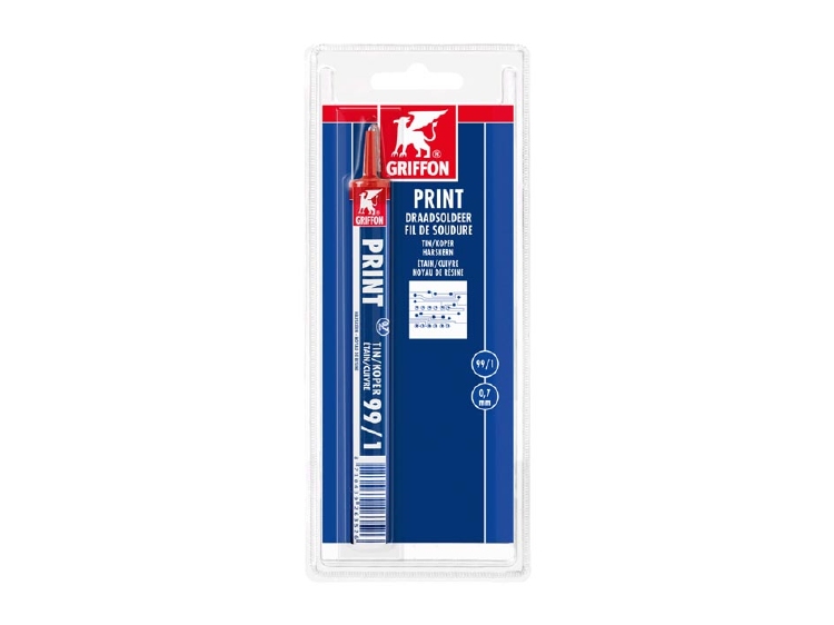 GRIFFON - DRAADSOLDEER VOOR PRINTPLATEN - TIN/KOPER - 99/1 1