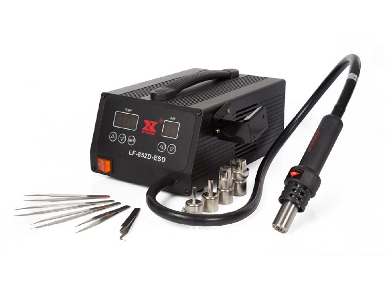 SOLDEERSTATION VOOR SMD-COMPONENTEN - ESD-VEILIG - 600 W 1st