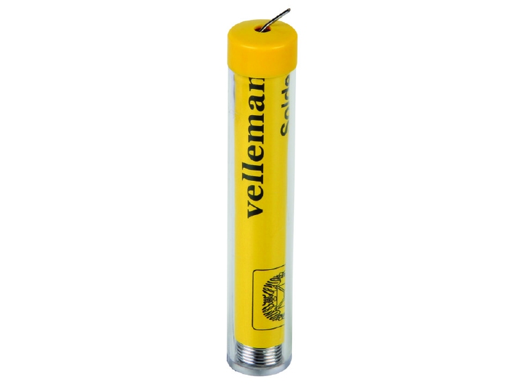 SOLDEER Sn 60% Pb 40% - MET DISPENSER 1.0 mm 17 g 1st.