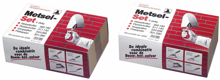JUNG - TRUWEELSET - 4-DELIG - HOBBY 1st.