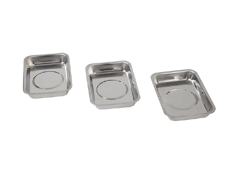 SET MAGNEETSCHAALTJES - RECHTHOEKIG - 3 st. 1st.