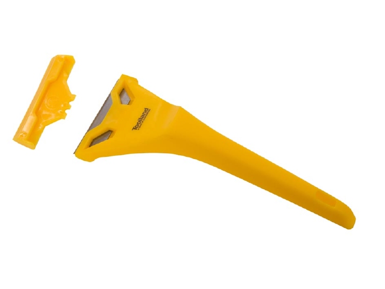 SCHRAPER MET PLASTIC HANDGREEP 1st.