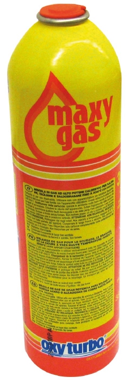 OXYTURBO - EENMALIGE GASFLES - VOOR OT115 TURBO 90 - 0.5 kg