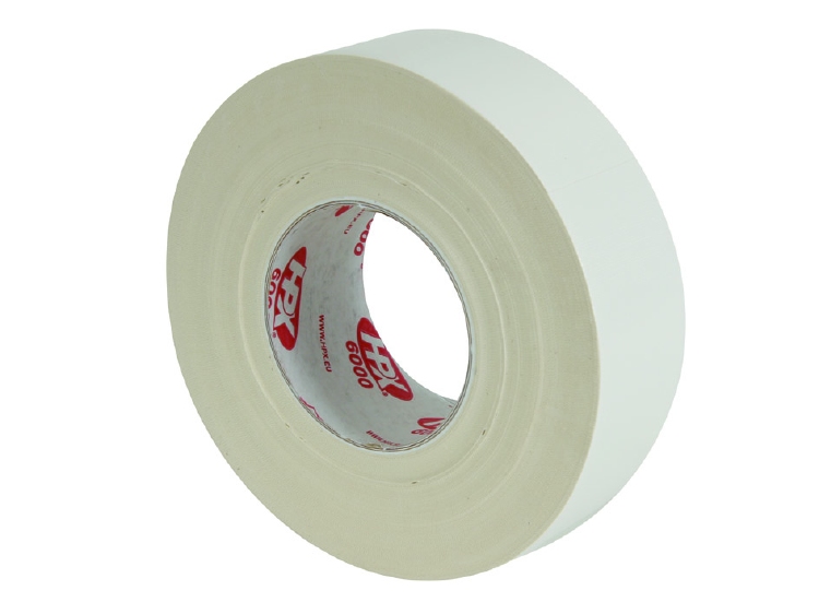 Professionele linnen tape - 50mm x 50m - wit 1st.