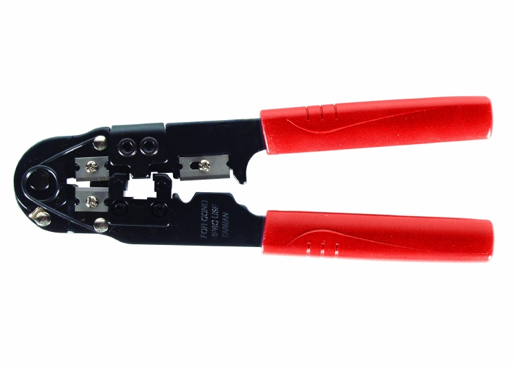 KRIMPTANG VOOR MODULAIRE CONNECTOR 8P8C (RJ45) 1st.
