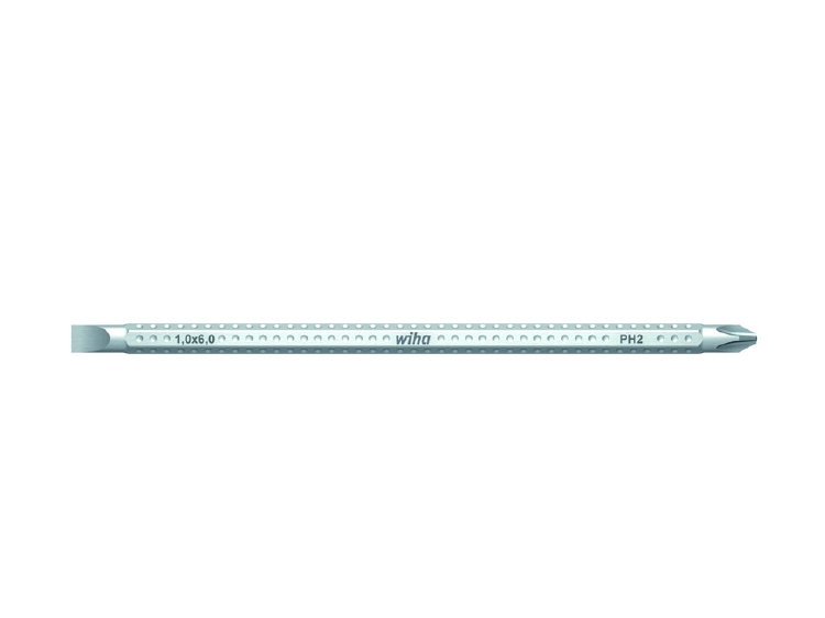 Wiha Schroevendraaier met wisselschacht SYSTEM 6 sleufkop, P