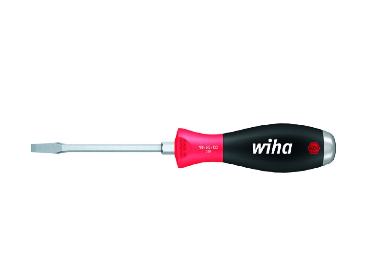 Wiha Schroevendraaier SoftFinish Sleufkop met doorgaande zes