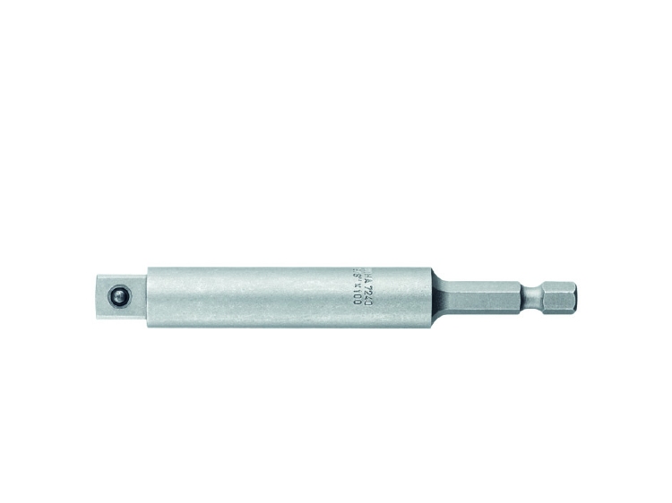 Wiha Gereedschapschacht binnenvierkant, binnenzeskant 1/4" (