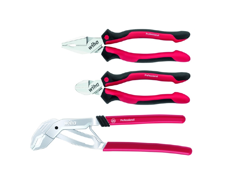 Wiha Tangenset Professional krachtcombinatie-, waterpomp-, z