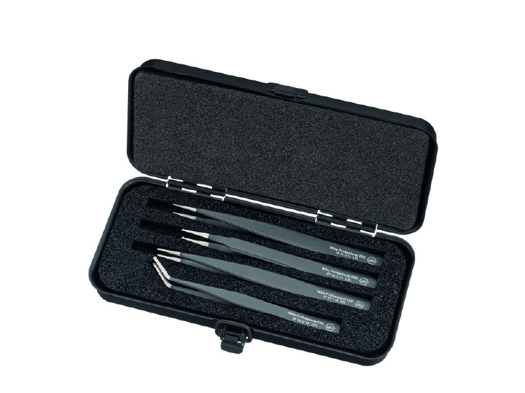 Wiha SMD-pincetset Professional ESD assorti 4-delig (32349)