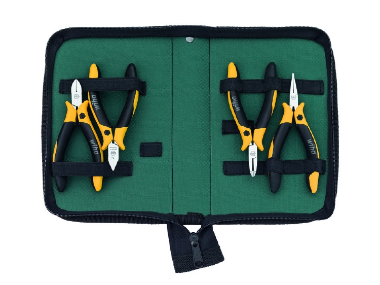 WIHA - TANGENSET PROFESSIONAL ESD, 4-DELIG - DISSIPATIEF -