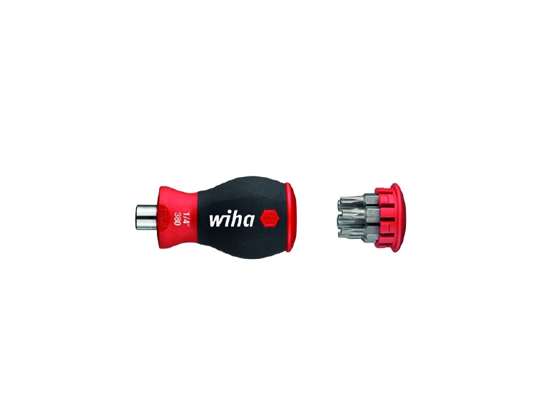 Wiha Schroevendraaier met bitmagazijn magnetisch TORX® met 6