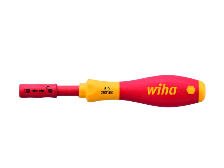 Wiha Schroevendraaier met bithouder SoftFinish electric slim