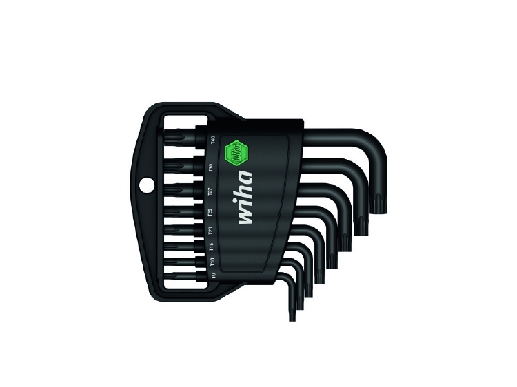 Wiha Stiftsleutelset in Classic houder TORX® 8-delig kort, c