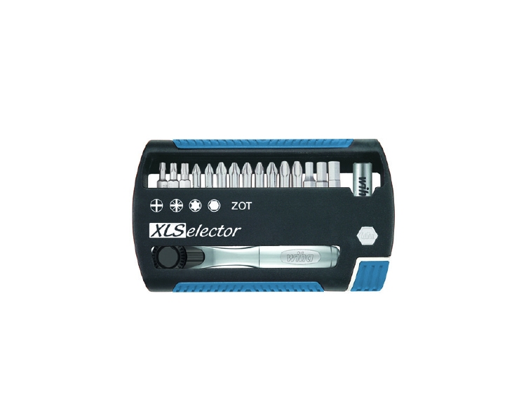 Wiha Bitset XLSelector Standard 25 mm assorti 17-delig met b